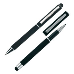 Zestaw piśmienniczy długopis i pióro kulkowe CLAUDIE Pierre Cardin kolor Czarny