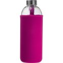 Butelka w neoprenowym pokrowcu 1000 ml kolor Różowy
