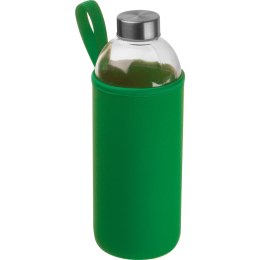 Butelka w neoprenowym pokrowcu 1000 ml kolor Zielony