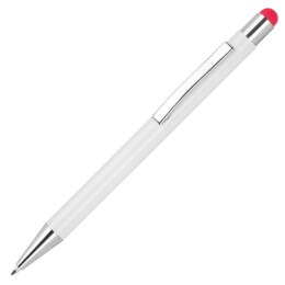Długopis z touch penem kolor Czerwony