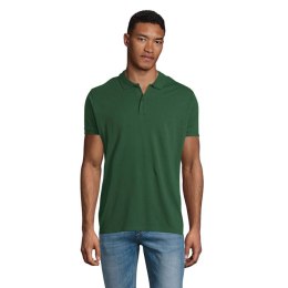 PLANET MEN polo 170g Ciemno-zielony L (S03566-BO-L)