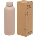 Spring miedziana butelka próżniowa ze stali nierdzewnej z recyklinku z certyfikatem RCS 500 ml pale blush pink (10079840)