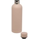 Spring miedziana butelka próżniowa ze stali nierdzewnej z recyklinku z certyfikatem RCS 500 ml pale blush pink (10079840)