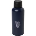 Trinity butelka na wodę z aluminium z recyklingu z certyfikatem RCS, z pokrywką RPET 600 ml navy blue (10081555)