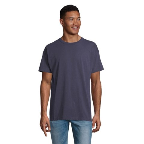 BOXY MEN T-SHIRT OVERSIZE French Navy XXL (S03806-FN-XXL)