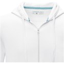 Ruby men's organic recycled full zip hoodie biały (37510010)