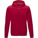 Ruby men's organic recycled full zip hoodie czerwony (37510250)