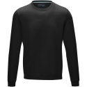 Jasper men's organic recycled crewneck sweater czarny (37512993)