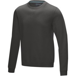 Jasper men's organic recycled crewneck sweater szary sztormowy (37512896)