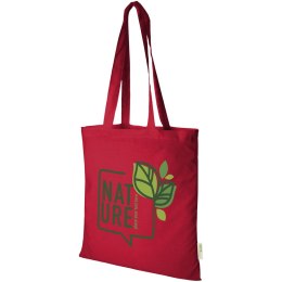 Orissa 140 g/m² organic cotton tote bag 7L czerwony (12061121)