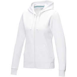 Ruby women's organic recycled full zip hoodie biały (37511015)