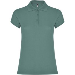 Star koszulka damska polo z krótkim rękawem calm blue (R6634A32)