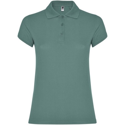 Star koszulka damska polo z krótkim rękawem calm blue (R6634A35)