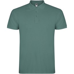 Star koszulka męska polo z krótkim rękawem calm blue (R6638A31)