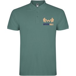 Star koszulka męska polo z krótkim rękawem calm blue (R6638A31)