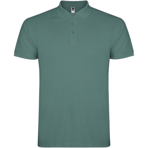 Star koszulka męska polo z krótkim rękawem calm blue (R6638A34)