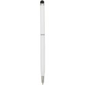 Ore aluminium ballpoint pen with stylus (blue ink) biały (10625601)