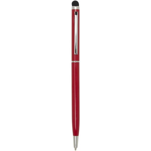 Ore aluminium ballpoint pen with stylus (blue ink) czerwony (10625621)