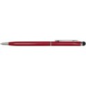 Ore aluminium ballpoint pen with stylus (blue ink) czerwony (10625621)