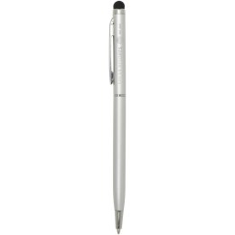 Ore aluminium ballpoint pen with stylus (blue ink) srebrny (10625681)