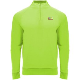 Epiro dziecięca bluza z długim rękawem i zamkiem błyskawicznym 1/4 fluor green (K11155BH)