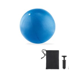 Piłka do pilatesu z pompką niebieski (MO6339-04)