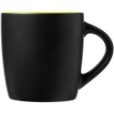 Kubek ceramiczny Riviera czarny, limonka (10047604)