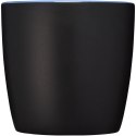 Kubek ceramiczny Riviera czarny, niebieski (10047601)