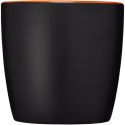 Kubek ceramiczny Riviera czarny, pomarańczowy (10047603)