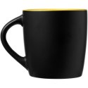 Kubek ceramiczny Riviera czarny, żółty (10047605)