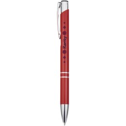 Aluminiowy długopis automatyczny Moneta czerwony (10710505)