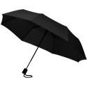 Automatyczny parasol składany Wali 21" czarny (10907700)