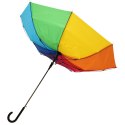 Wiatroodporny parasol 23" Sarah z automatycznym otwieraniem tęczowy (10940334)