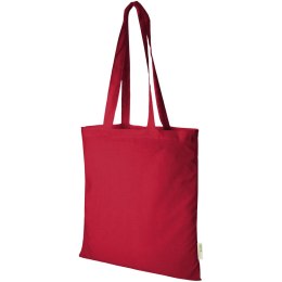 Orissa torba na zakupy z bawełny organicznej z certyfikatem GOTS o gramaturze 100 g/m² czerwony (12049121)