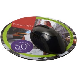 Okrągła podkładka pod mysz Q-Mat® czarny (21052800)
