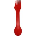 Łyżka, widelec i nóż Epsy 3 w 1 czerwony (21081205)