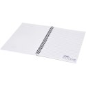 Notatnik Desk-Mate® w formacie A4 z przedziałką biały, czarny (21250013)