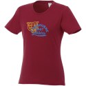 T-shirt damski z krótkim rękawem Heros bordo (38029245)