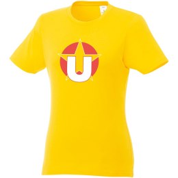 T-shirt damski z krótkim rękawem Heros żółty (38029105)