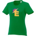 T-shirt damski z krótkim rękawem Heros zielona paproć (38029690)