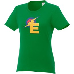 T-shirt damski z krótkim rękawem Heros zielona paproć (38029691)