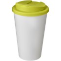 Americano® 350 ml tumbler with spill-proof lid biały, limonka (21069505)