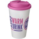 Americano® 350 ml tumbler with spill-proof lid biały, magenta (21069510)