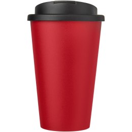 Americano® 350 ml tumbler with spill-proof lid czerwony, czarny (21069520)