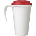 Americano® Grande 350 ml mug with spill-proof lid biały, czerwony (21042107)