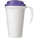 Americano® Grande 350 ml mug with spill-proof lid biały, fioletowy (21042110)