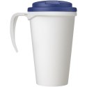 Americano® Grande 350 ml mug with spill-proof lid biały, niebieski (21042108)