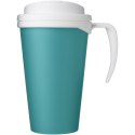 Americano® Grande 350 ml mug with spill-proof lid błękitny, biały (21042111)