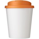 Brite-Americano® Espresso 250 ml tumbler with spill-proof lid biały, pomarańczowy (21069808)