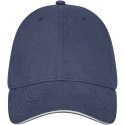 6-panelowa czapka baseballowa Darton granatowy (38679490)